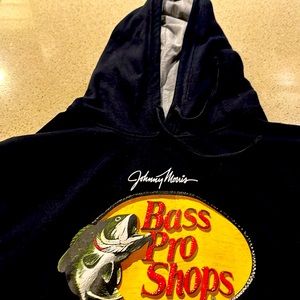 XXXL BLACK Bass Pro Hoodie